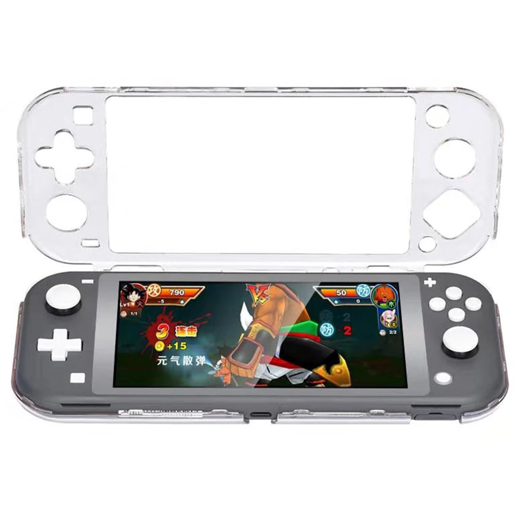 Shell Frame Fit Delicate Design Crystal PC Shell Shockproof Protective Cover Frame Fit for Nintend Switch Lite Peaceful Pleasures Health and Wellness