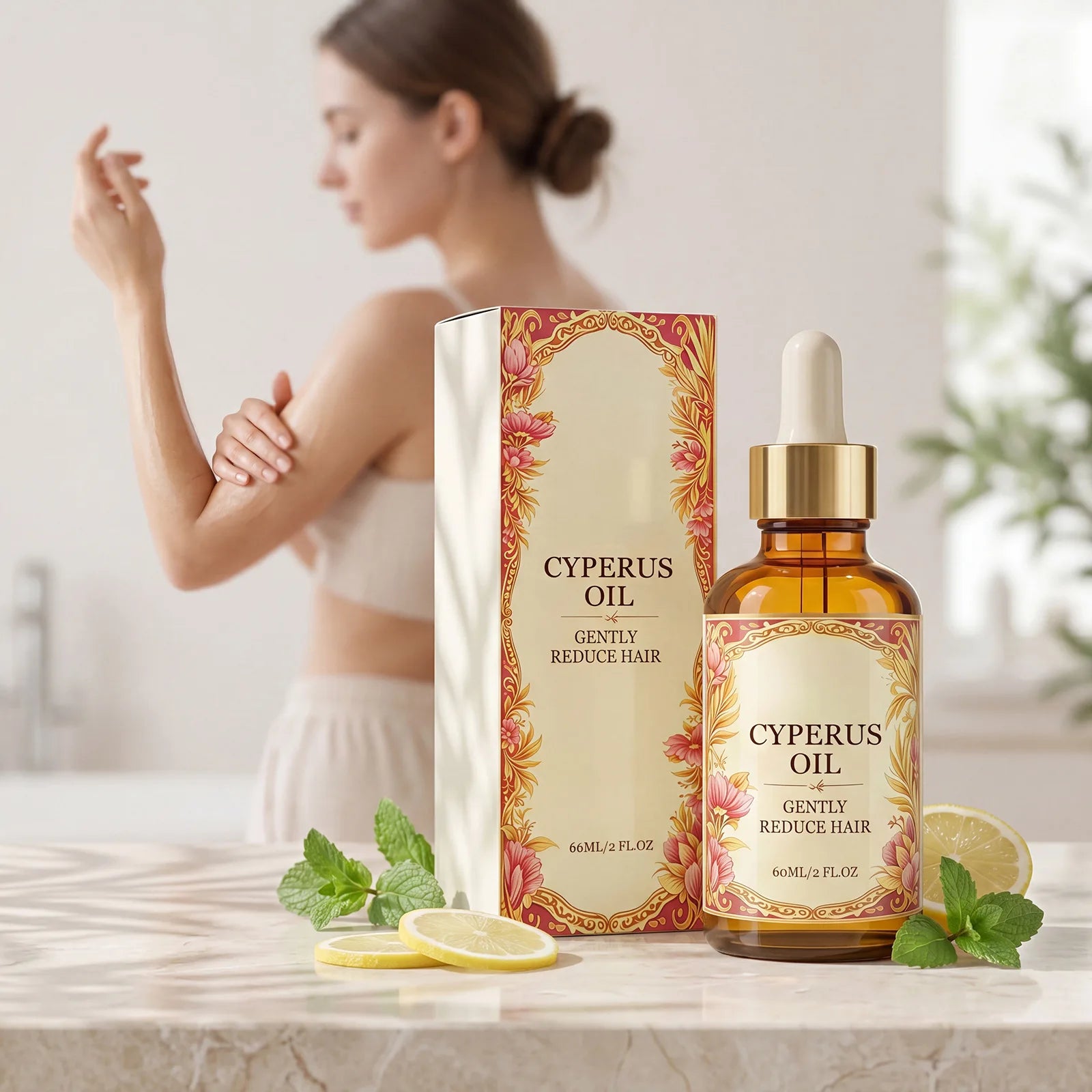 Cyperus Rotundus Oil Hair Growth Inhibitor Hair Removal Soft Smooth Repair Barrier Deep Hydration Moisturizes After Shave Oil Peaceful Pleasures Health and Wellness