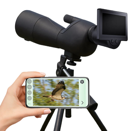 WiFi 1080P Digital Telescope Eyepiece with 4.3" IPS Screen Telescope Accessories Peaceful Pleasures Health and Wellness france