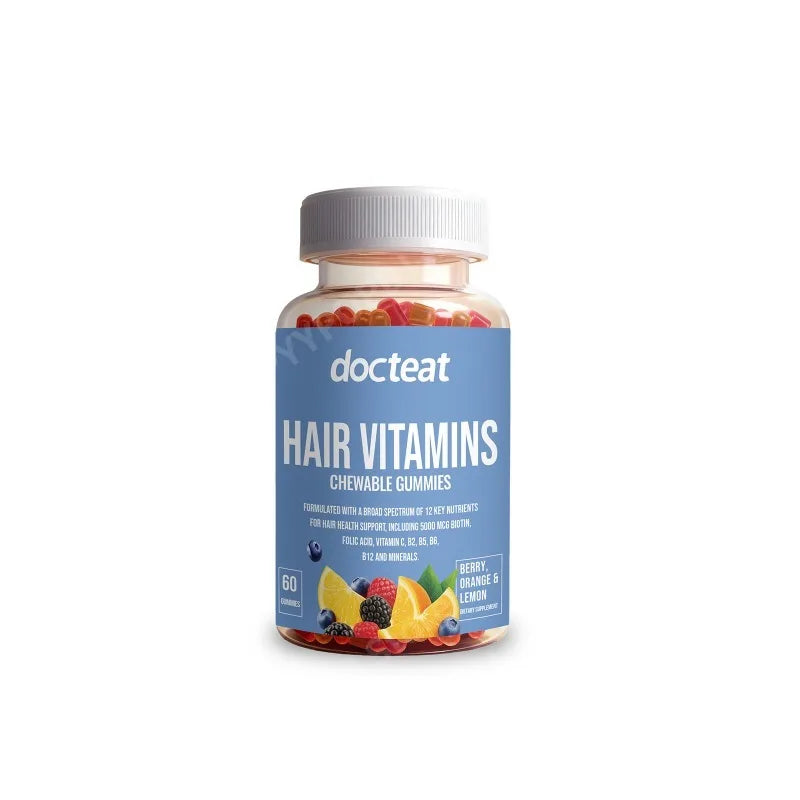 Biotin 5000mcg Hair Nail Skin Gummy Vitamins | 60 Count
