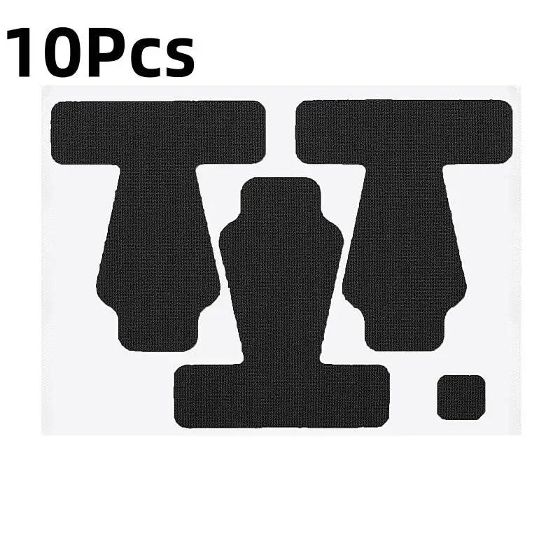 10 Sets Elastic Tape For Thumb Pain Relief Precut Thumb Support Tape For Arthritis Fixed Support Peaceful Pleasures Health and Wellness Black