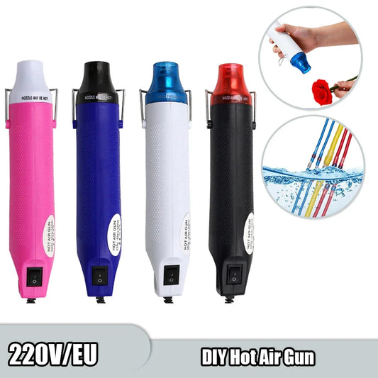 220V Hot Air Gun Soldering Temperature Blower Gun Electric Power Hot Dryer DIY Crafts Mini Heat Gun For Shrink Tubing Car Wrap Peaceful Pleasures Health and Wellness
