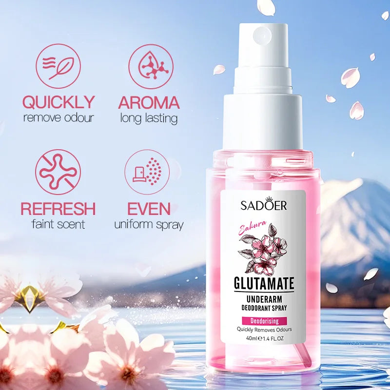 SADOER Cherry Blossom Alcohol-Free Fragrance Spray Women 40ml