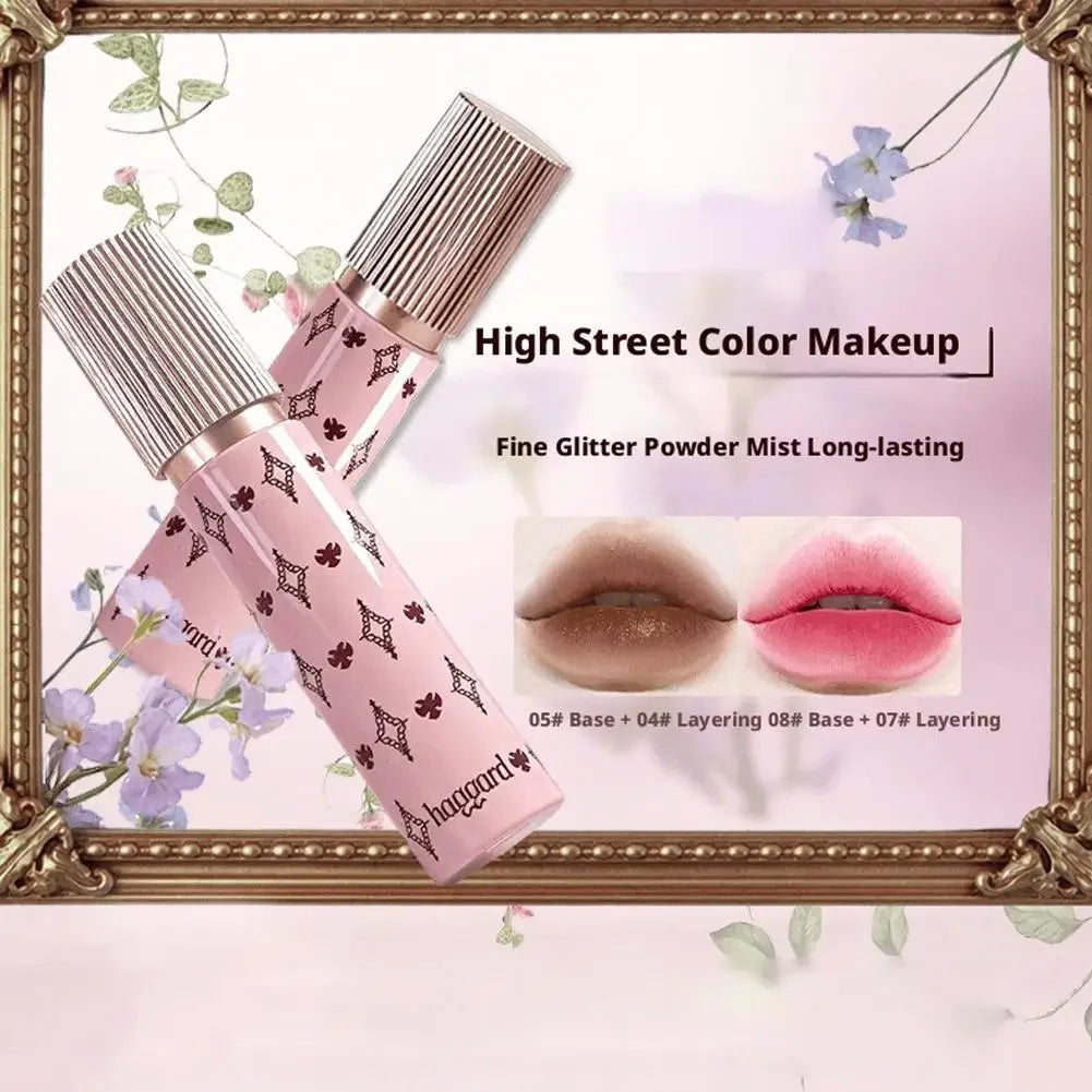 haggard Emo Monster Series Lip Powder Cream Non-Stick Cup Ultra High Color Matte Nude Soft Shimmer Lipstick Makeup Cosmetics Peaceful Pleasures Health and Wellness