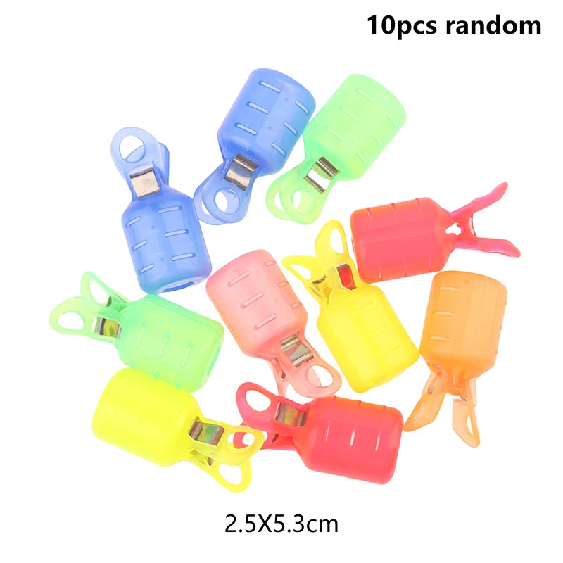Random Squid Jig Hook Protector Cover Shrimp Storage Case Buckle Tail Hook Cover Fishing Jigs Lure Safety Cap Plastic Sleeves Peaceful Pleasures Health and Wellness L-Random Color