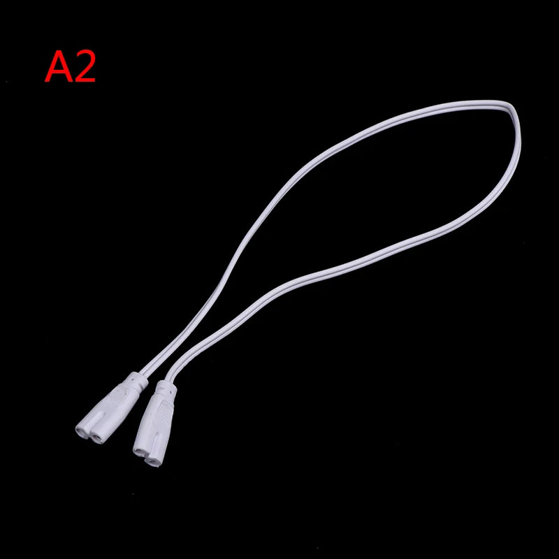 1pc T4 T5 T8 Light Contor LED Tube Lamp Conted Cord Flexiable Conting Cable Peaceful Pleasures Health and Wellness 50cm