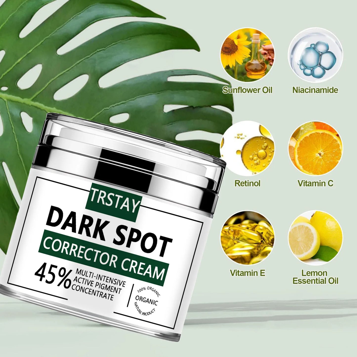 ENVISHA Dark Spot Remover Corrector for Face and Body, Dark Spot Corrector Cream,Moisturizer-Remover Sun Spot, Peaceful Pleasures Health and Wellness