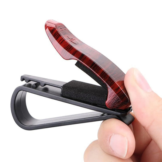 Sun Visor Sunglasses Clip Holder Eyeglasses Storage Fastener Sun Visor Clip-on Glass Case Car Visor Accessories Peaceful Pleasures Health and Wellness