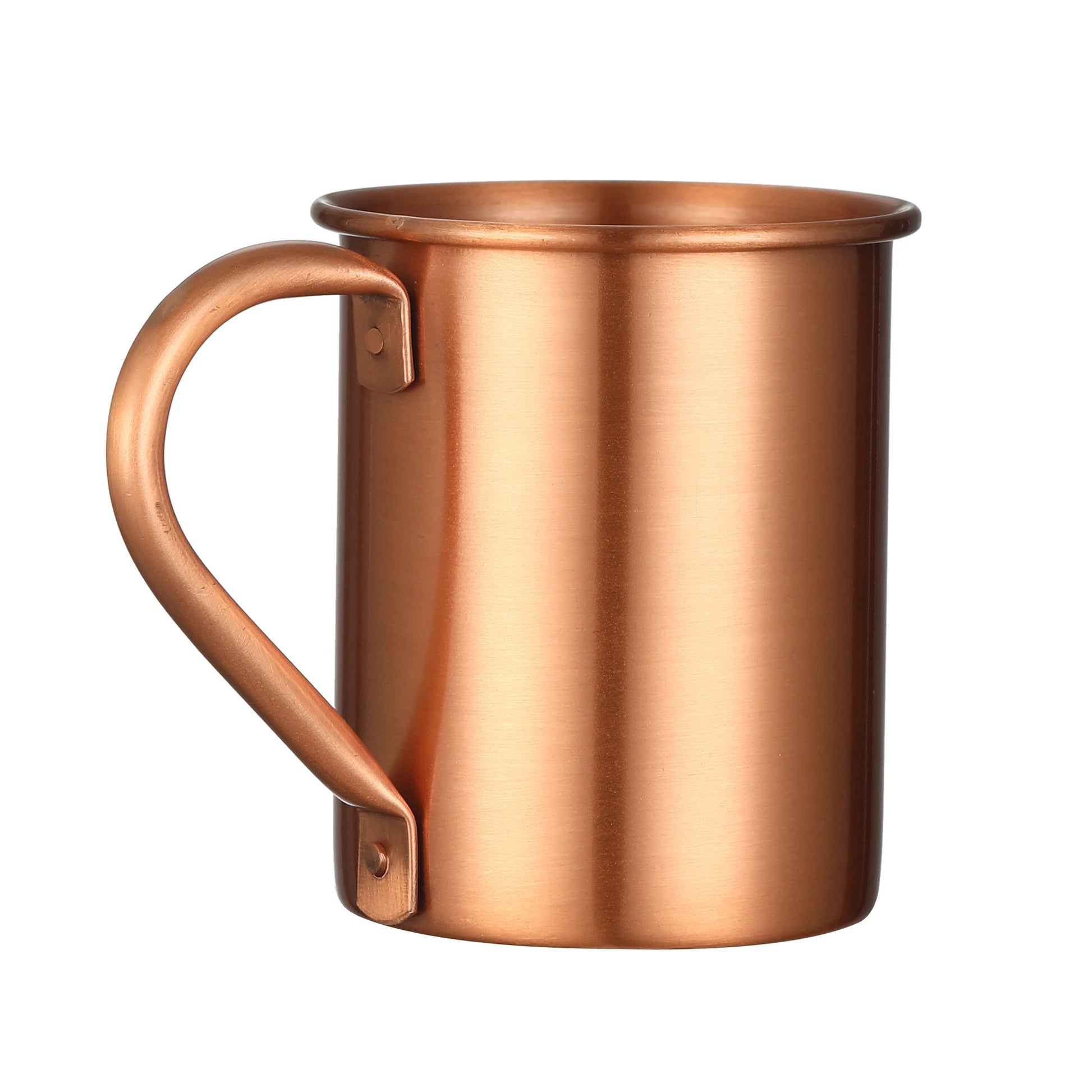 400ml 16.0oz 100% Copper Moscow Mule Mug Durable Coppery Beer Mugs Coffee Mug Milk Cup Pure Copper Cup Drinkware Peaceful Pleasures Health and Wellness