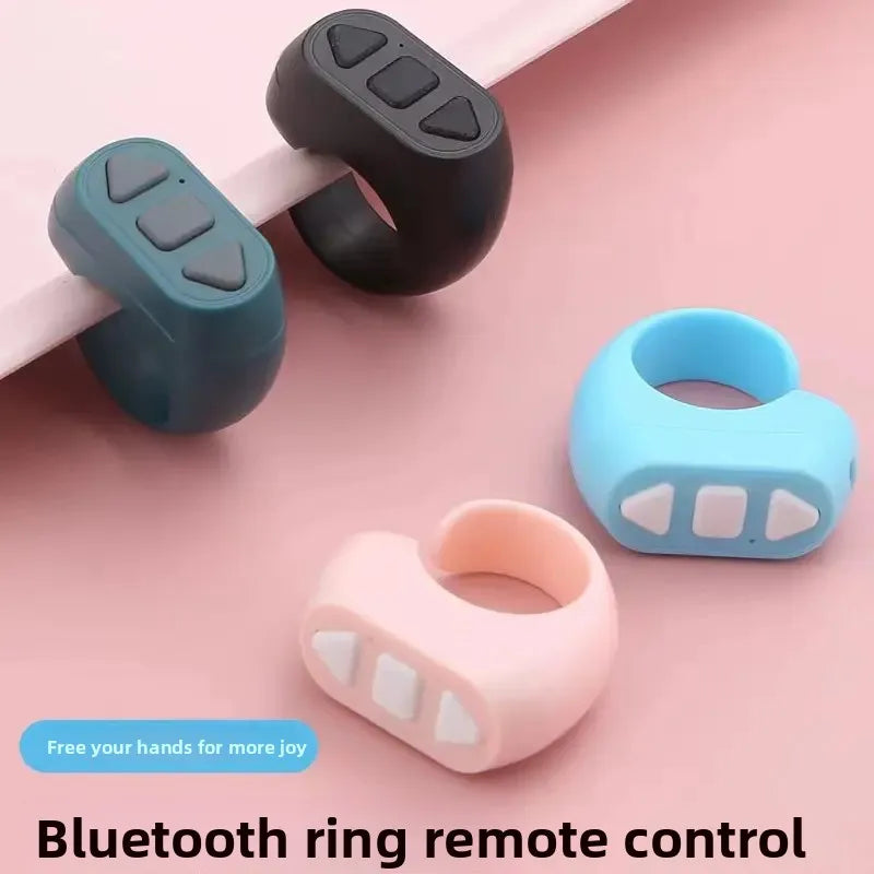 Bluetooth Ring Remote – TikTok Scroll, Selfie & Camera Control Peaceful Pleasures Health and Wellness