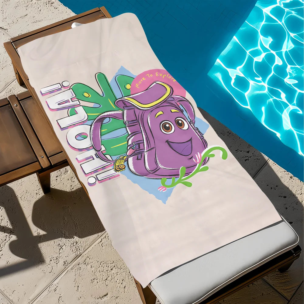 Quick-Dry Microfiber Beach Towel | Pool, Gym & Travel Quick-Dry Beach Towel Peaceful Pleasures Health and Wellness z2 STJ40x70CM