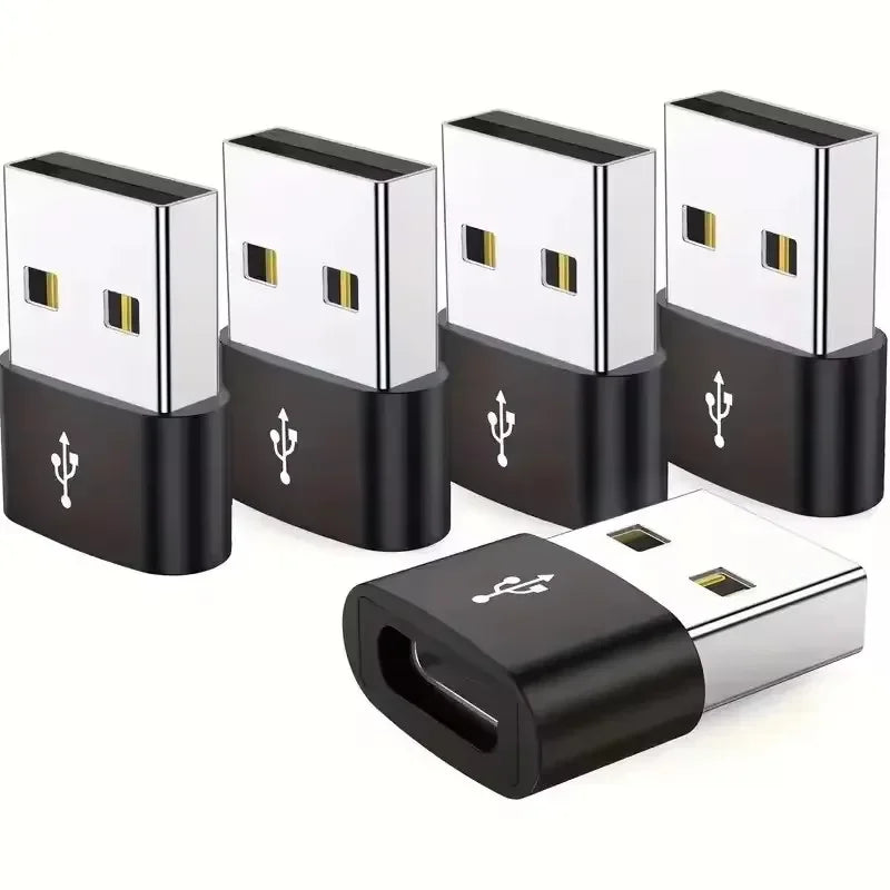 5PCS OTG USB 3.0 To Type C Adapter Type C Male To USB Female Converter for Laptop Macbook Xiaomi Samsung OTG Connector Peaceful Pleasures Health and Wellness