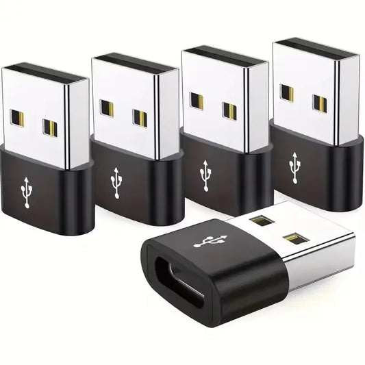 5PCS OTG USB 3.0 To Type C Adapter Type C Male To USB Female Converter for Laptop Macbook Xiaomi Samsung OTG Connector Peaceful Pleasures Health and Wellness