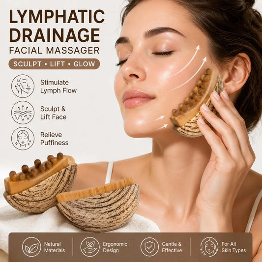 Wooden Gua Sha Face Brush | Facial Contouring & Sculpting Tool Facial Massage Tool Oasis Select