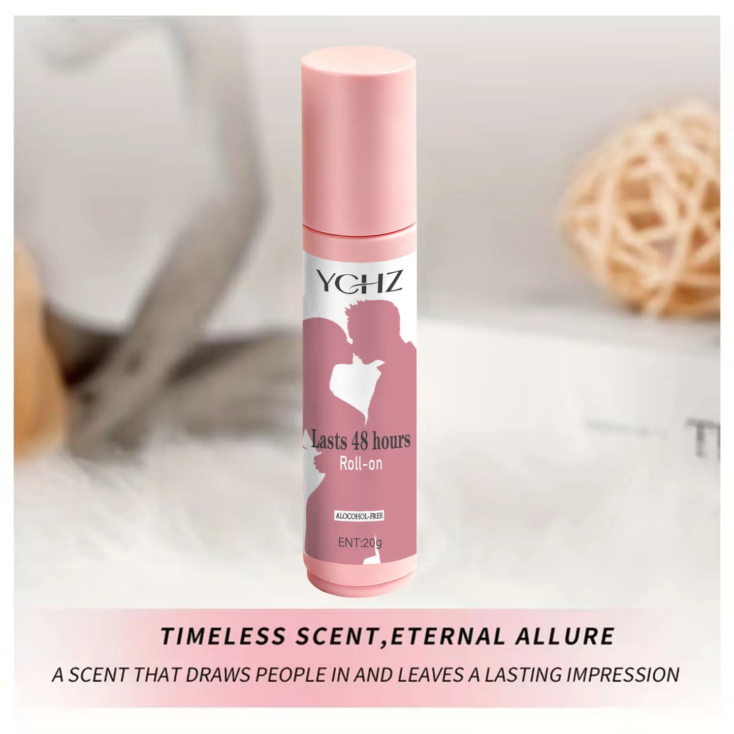 Women's 48-Hour Peach Deodorant Roller – Non-Greasy Antiperspirant