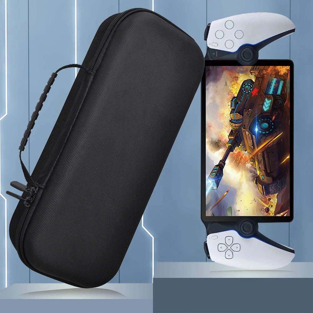 Bag For PS Portal Case Travel Carrying Case Handheld Game Console Protective Hard Bag For PlayStation 5 Portal Console Accessory Peaceful Pleasures Health and Wellness