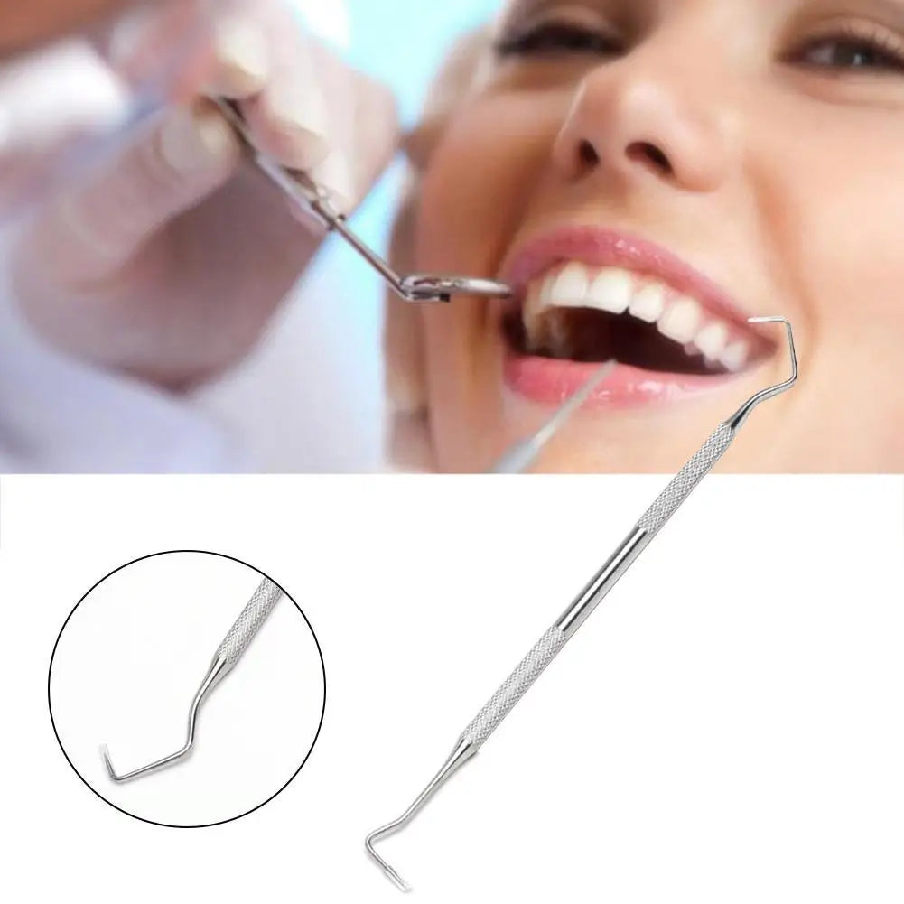 Stainless Steel Dental Hygiene Tool for Teeth Cleaning Peaceful Pleasures Health and Wellness