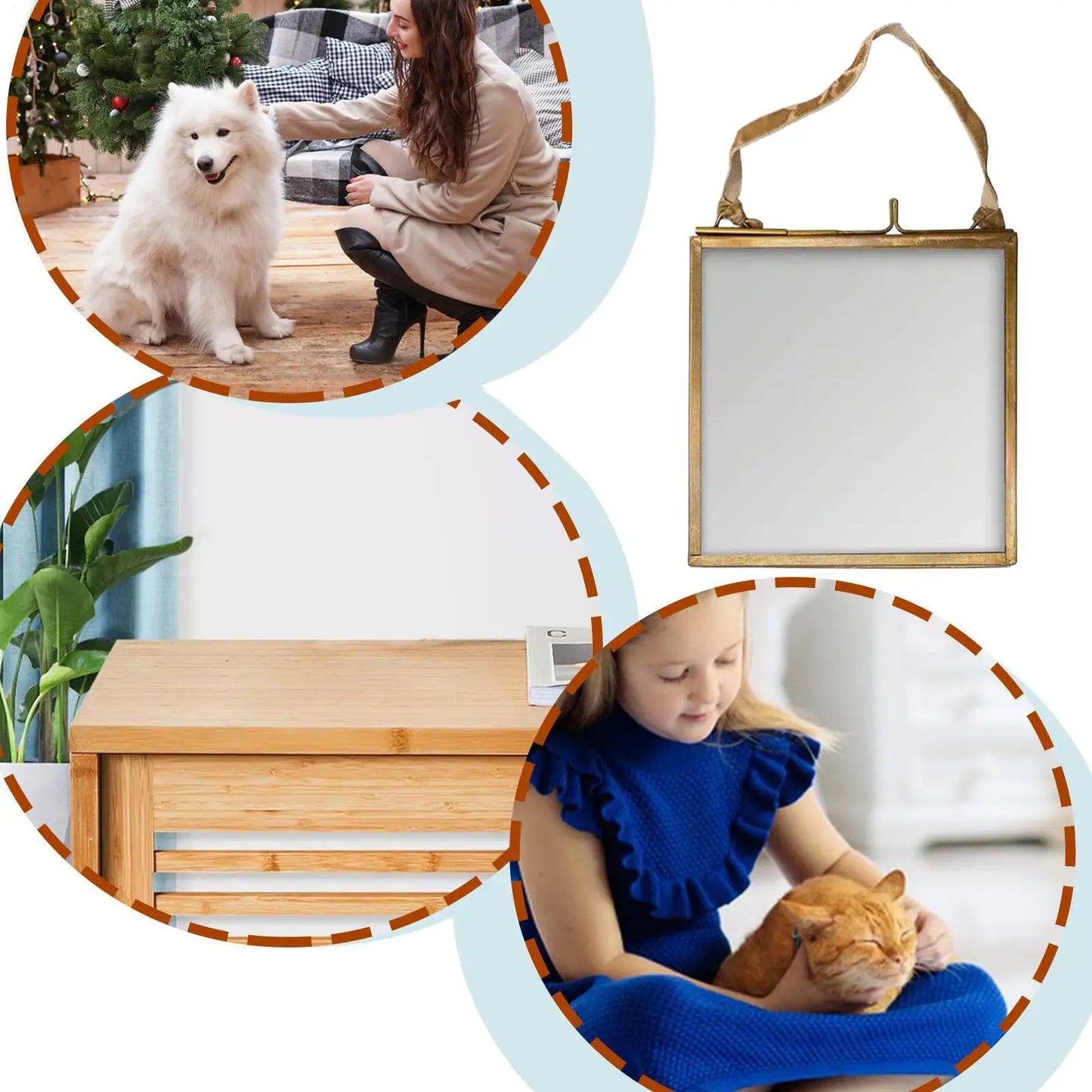 Pet Memorial Photo Frame | Cat & Dog Loss Keepsake Gift