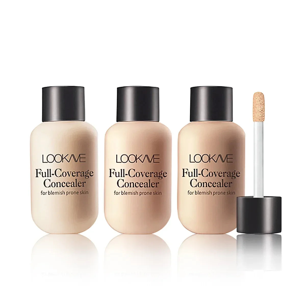 Full Coverage Waterproof Liquid Concealer Foundation Cream