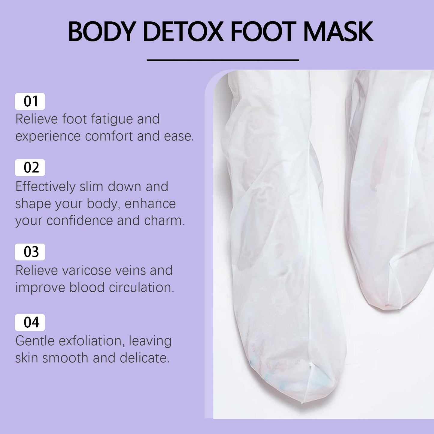 Exfoliating Foot Peel Mask – Remove Dead Skin & Calluses