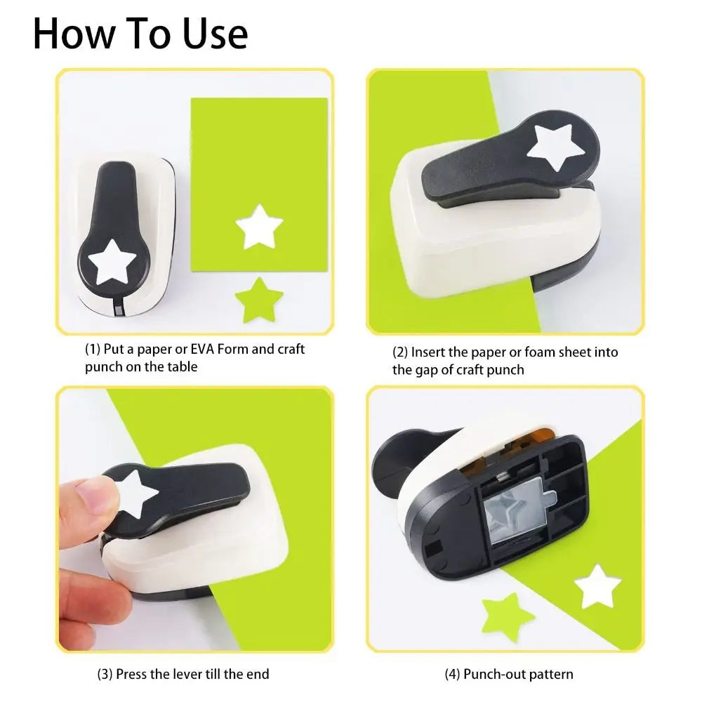 9/16/25mm Craft Hole Puncher DIY Arts Crafts Scrapbooking Punches Maker Handmade Craft Paper Punch Paper Label Punch Peaceful Pleasures Health and Wellness