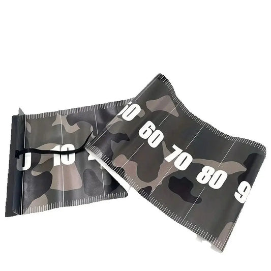 Waterproof Foldable PVC Fish Measuring Ruler | Fishing Tape Fish Measuring Ruler Peaceful Pleasures Health and Wellness