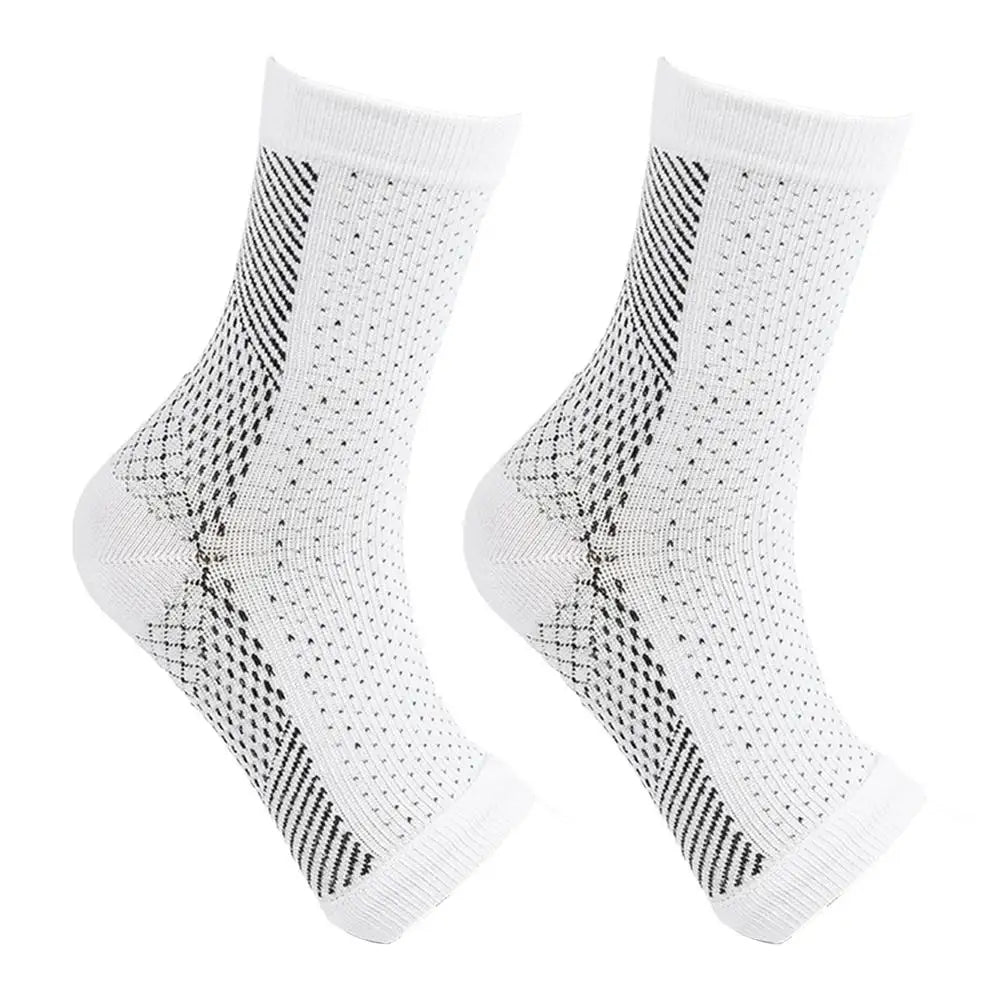 Compression Sleeve Socks for Swollen Feet & Ankles | 15–20 mmHg