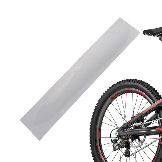 Bike Chainstay Protector – Anti-Scratch Frame Guard Film Bike Frame Protector Peaceful Pleasures Health and Wellness