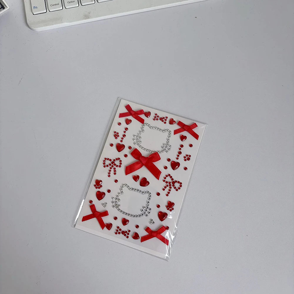 Cute Little Animal Diamond Stickers Concert Support Decoration DIY