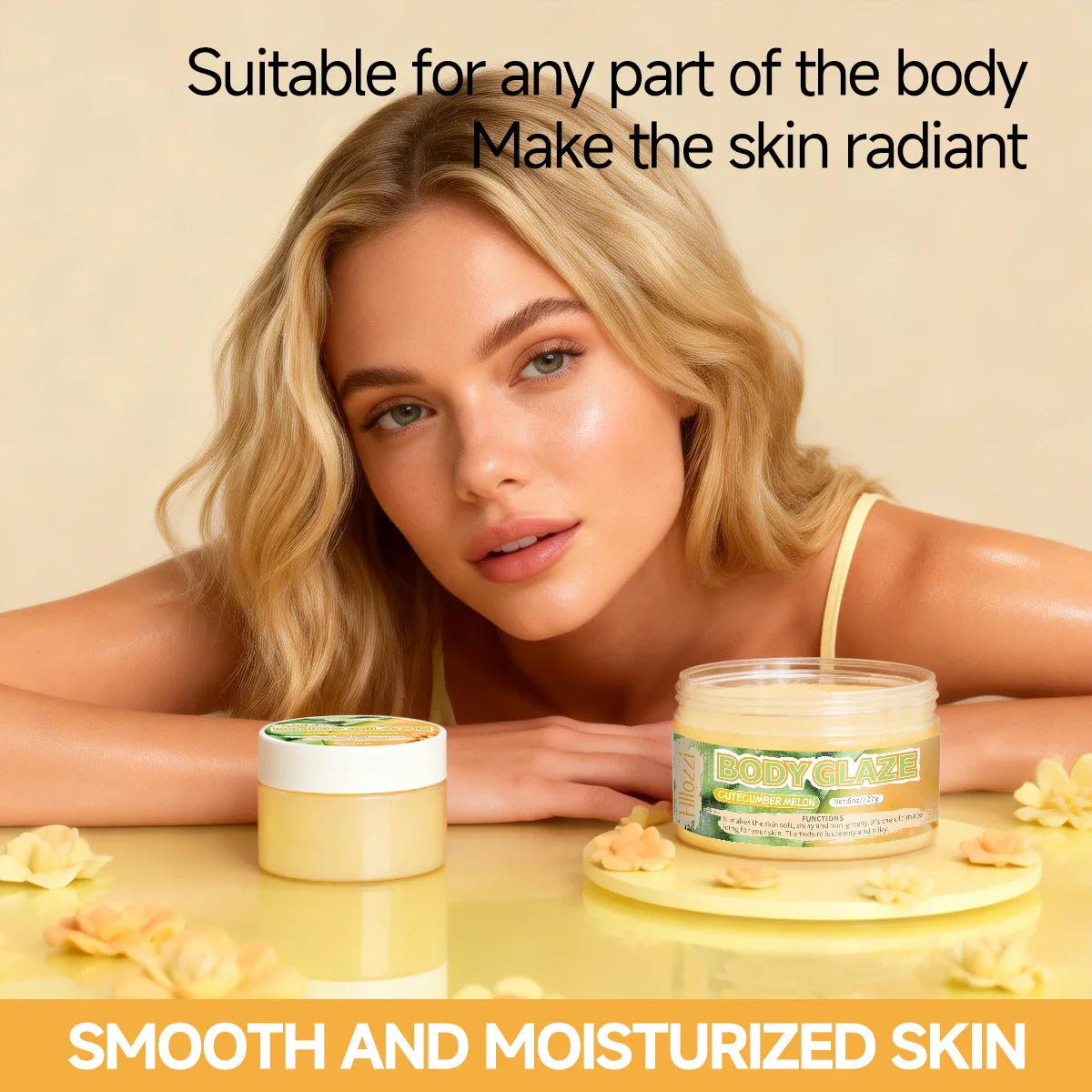 Body Glaze Melon Cream – Moisturize, Brighten & Smooth Skin