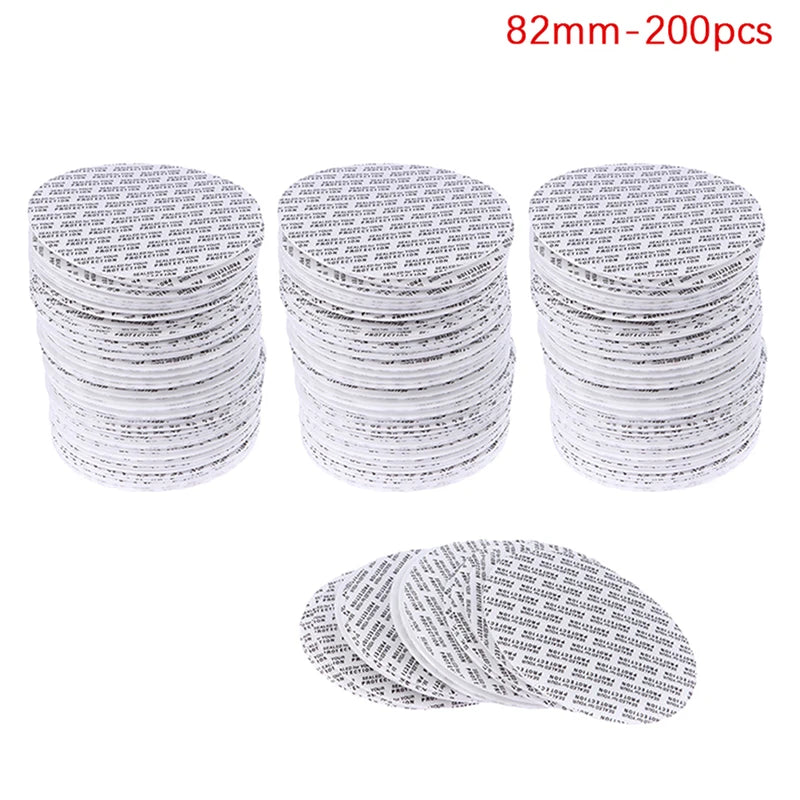 200Pcs Foam Pressure Sensitive Seal Liners for Jars & Bottles