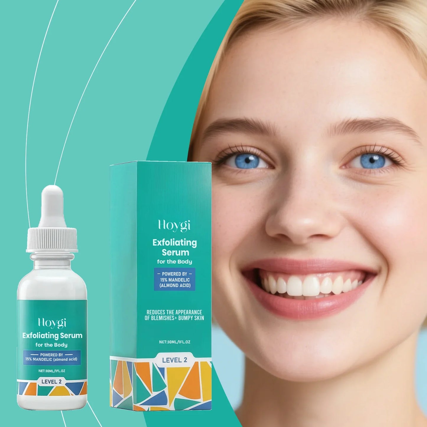 Hoygi Mandelic Acid Serum – Brightening & Hydrating Face Essence