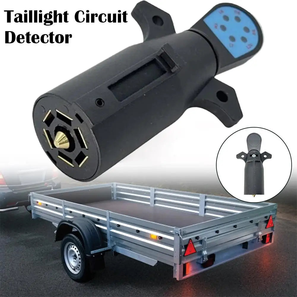 7-Pin Trailer Plug Tester | 7-Way RV Circuit Wiring Tester