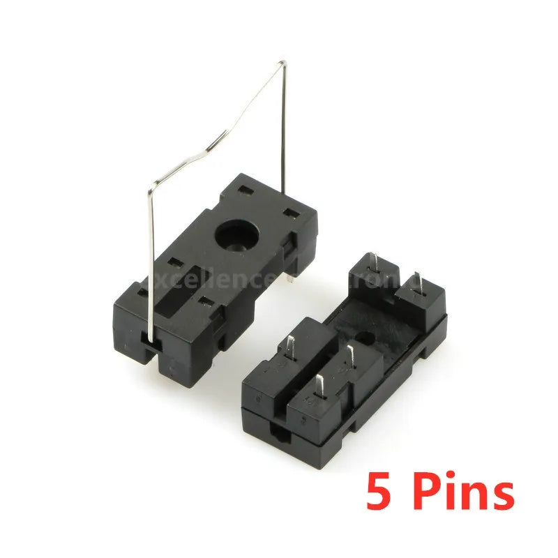 5PCS Relay PCB Socket 14F-2Z-A2 for G2R-1 G2R-2 G2R-1-E RT424024 HF115F 5PIN OR 8PIN Relay Socket Peaceful Pleasures Health and Wellness