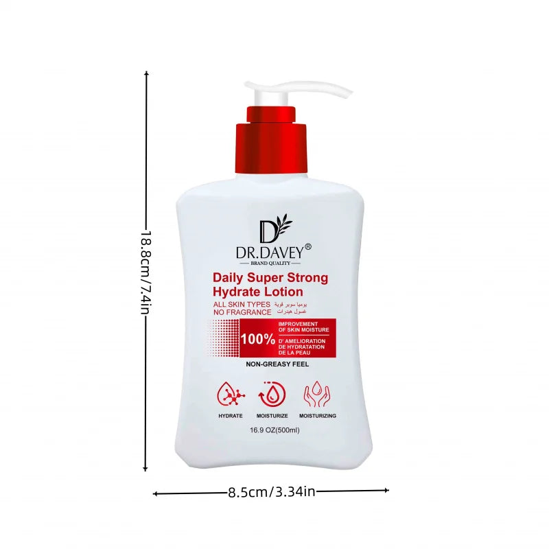 Daily Moisture Hydrate Lotion Body Lotion Four Seasons Hydrating Moisturizing Body Lotion for Men and Women Skin Care Suitable Peaceful Pleasures Health and Wellness