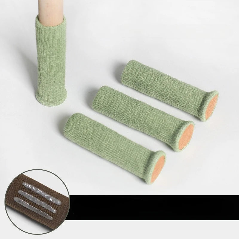 4-Pack Furniture Leg Socks | Non-Slip Floor Protectors