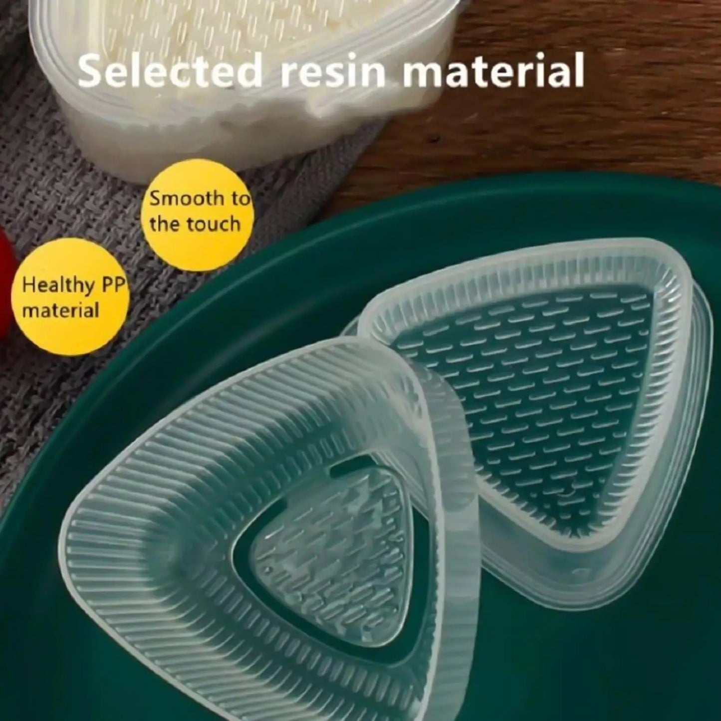 8-Piece Sushi Mold Kit – Rice Ball & Onigiri Press Maker