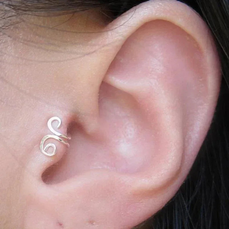 Healthcare Weight Loss Non Piercing Earrings Acupressure Slimming Earrings Slimming Healthy Stimulating Acupoints Gallstone Clip Peaceful Pleasures Health and Wellness