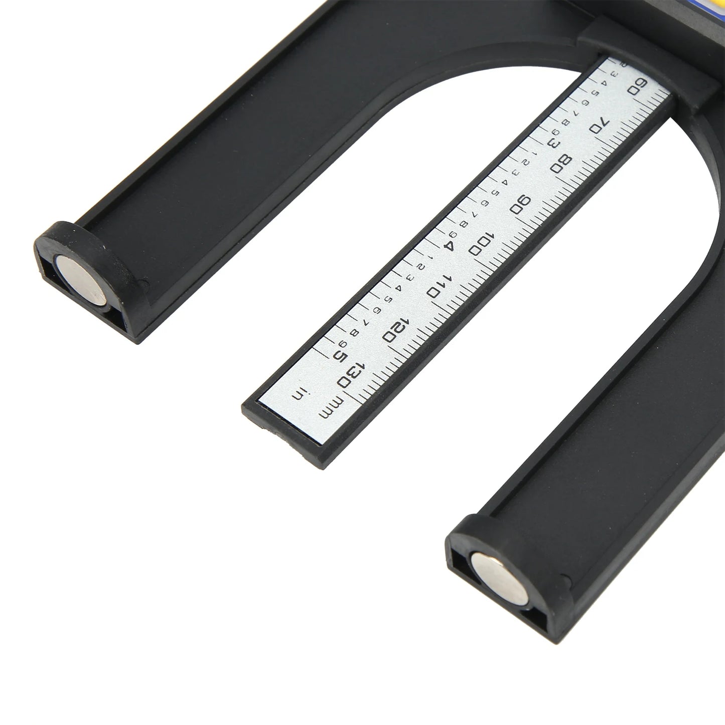 Electronic Height Depth Gauge Digital Display Woodworking Ruler Measure Tool 0‑80mm Height Depth Ruler Magnetic Depth Gage Peaceful Pleasures Health and Wellness
