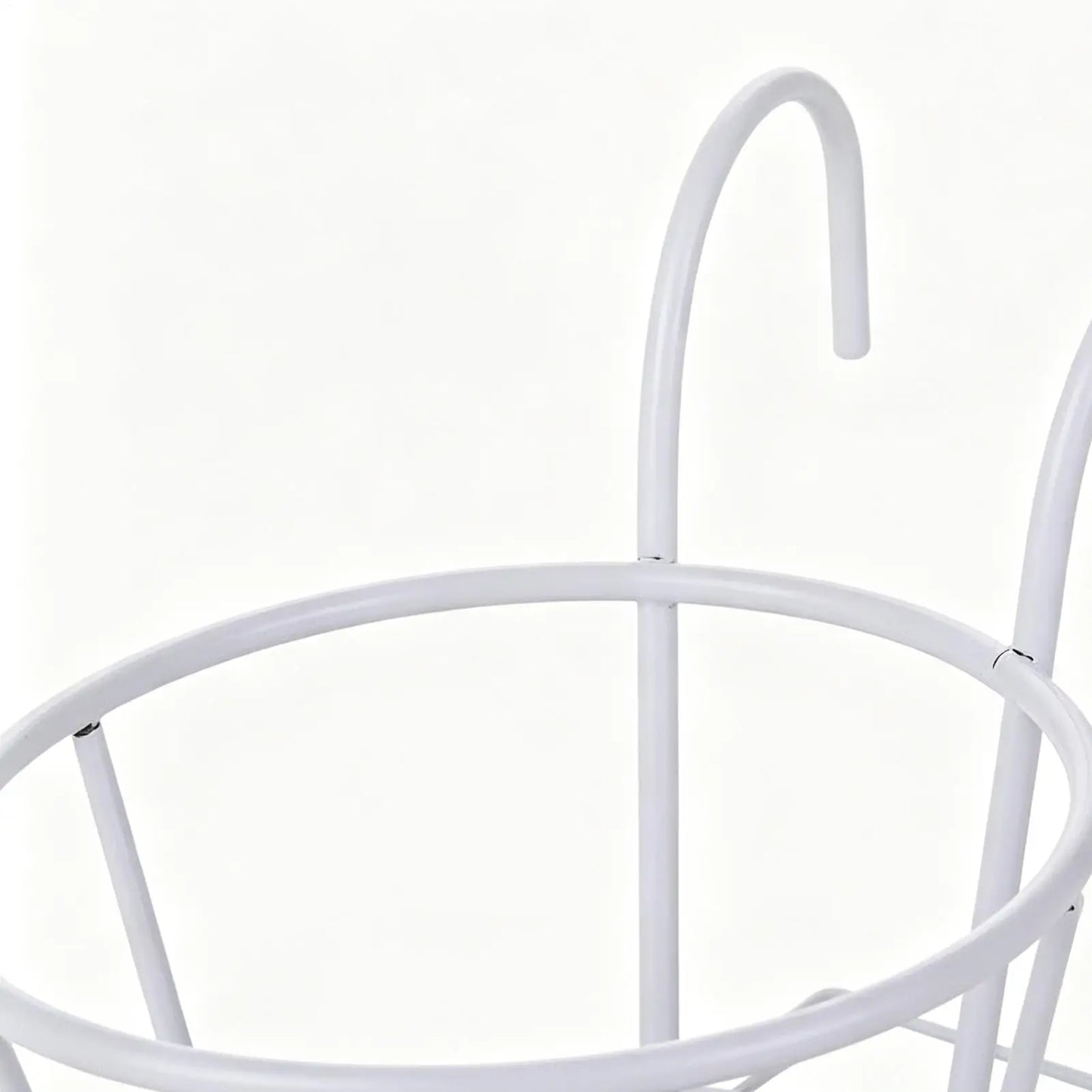 Railing Plant Hanger Iron Thickened Flower Pot Rack Metal Balcony Planter Stand For Indoor Outdoor Windowsill Deck Garden Patio Peaceful Pleasures Health and Wellness