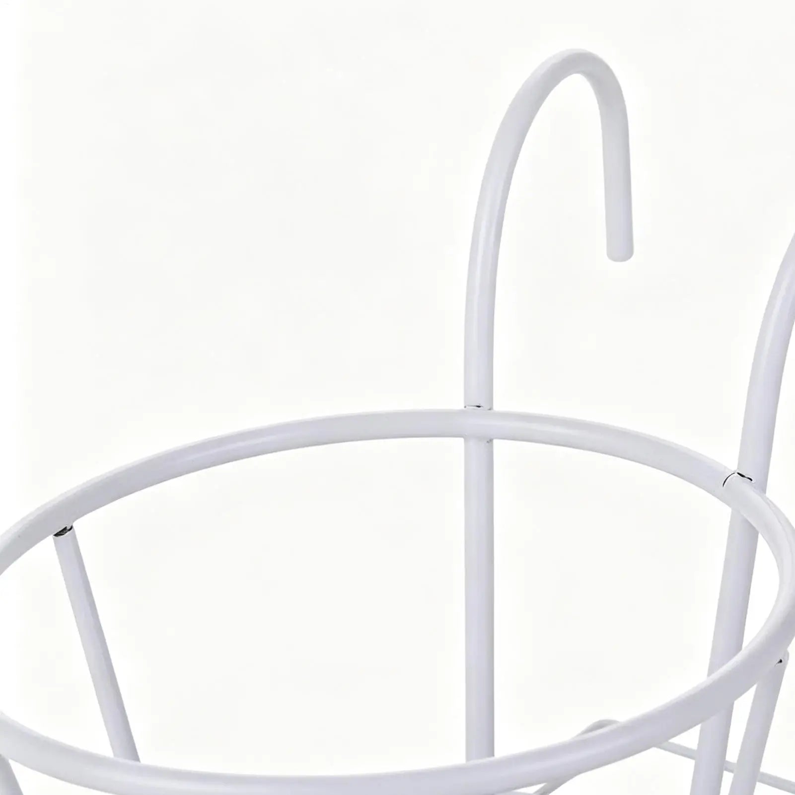 Railing Plant Hanger Iron Thickened Flower Pot Rack Metal Balcony Planter Stand For Indoor Outdoor Windowsill Deck Garden Patio Peaceful Pleasures Health and Wellness