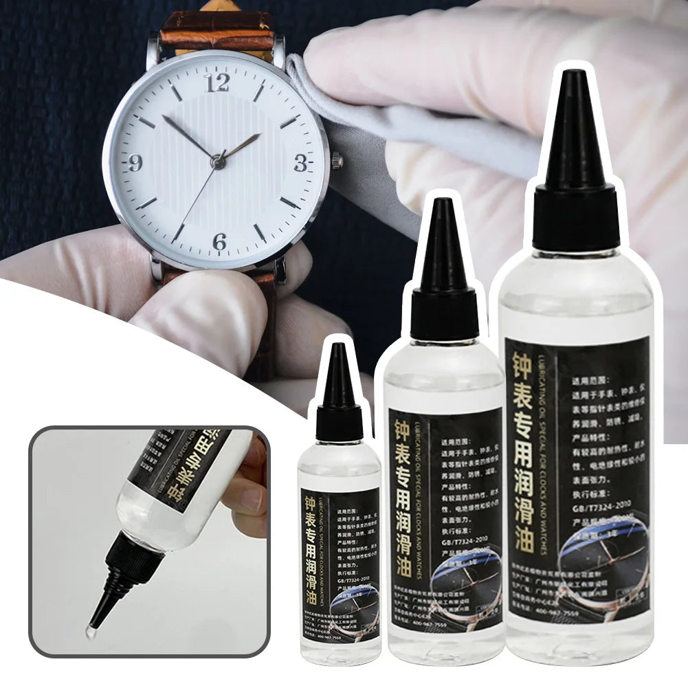 Horological Oil for Lubricanting,Anti-Rust Precise Instrument Lubricant,Watch Movement Repire Lubricant,Watch Repair Supplies Peaceful Pleasures Health and Wellness
