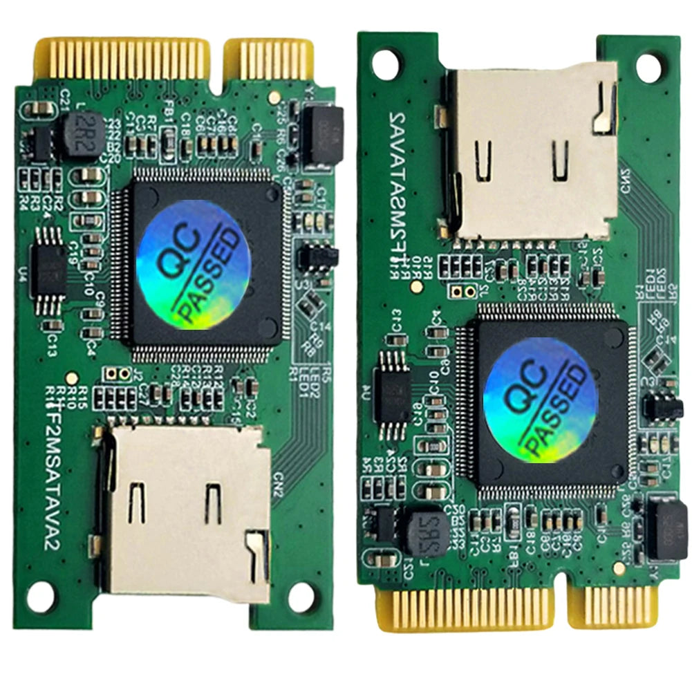 Micro SD TF Card To MSATA TF Card Rearder Adapter Embedded Industrial Mobile SSD Peaceful Pleasures Health and Wellness