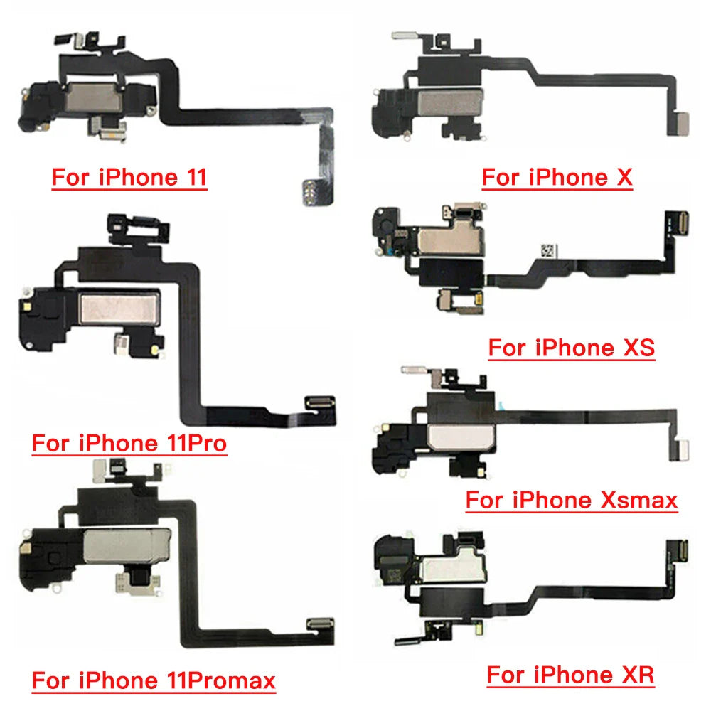 iPhone X XR XS 11 Pro Max Dual Speaker Replacement with Flex Cable