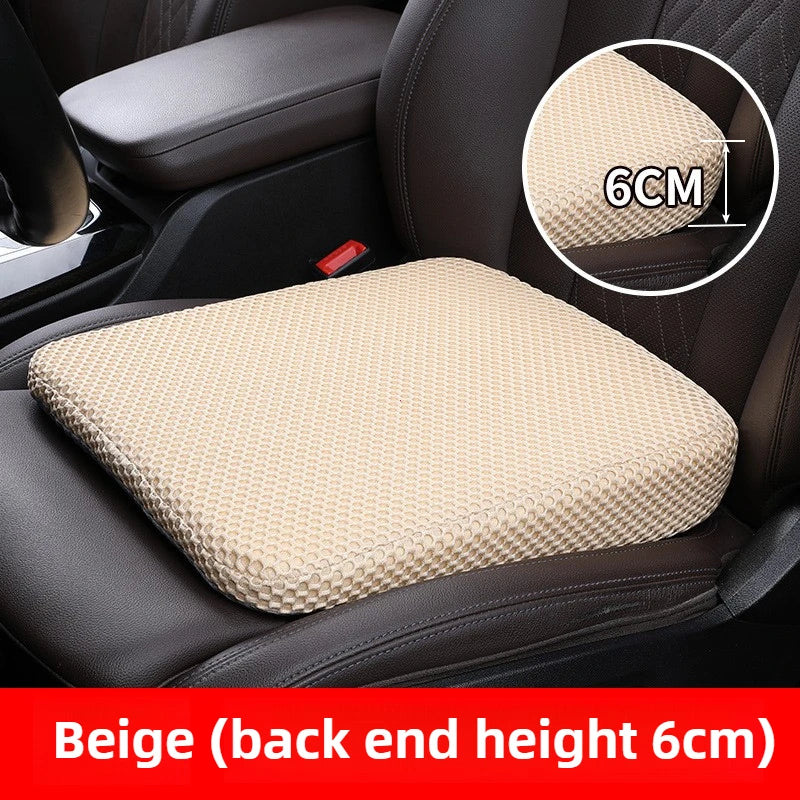 Honeycomb Memory Foam Car Seat Booster Cushion | 3D Mesh