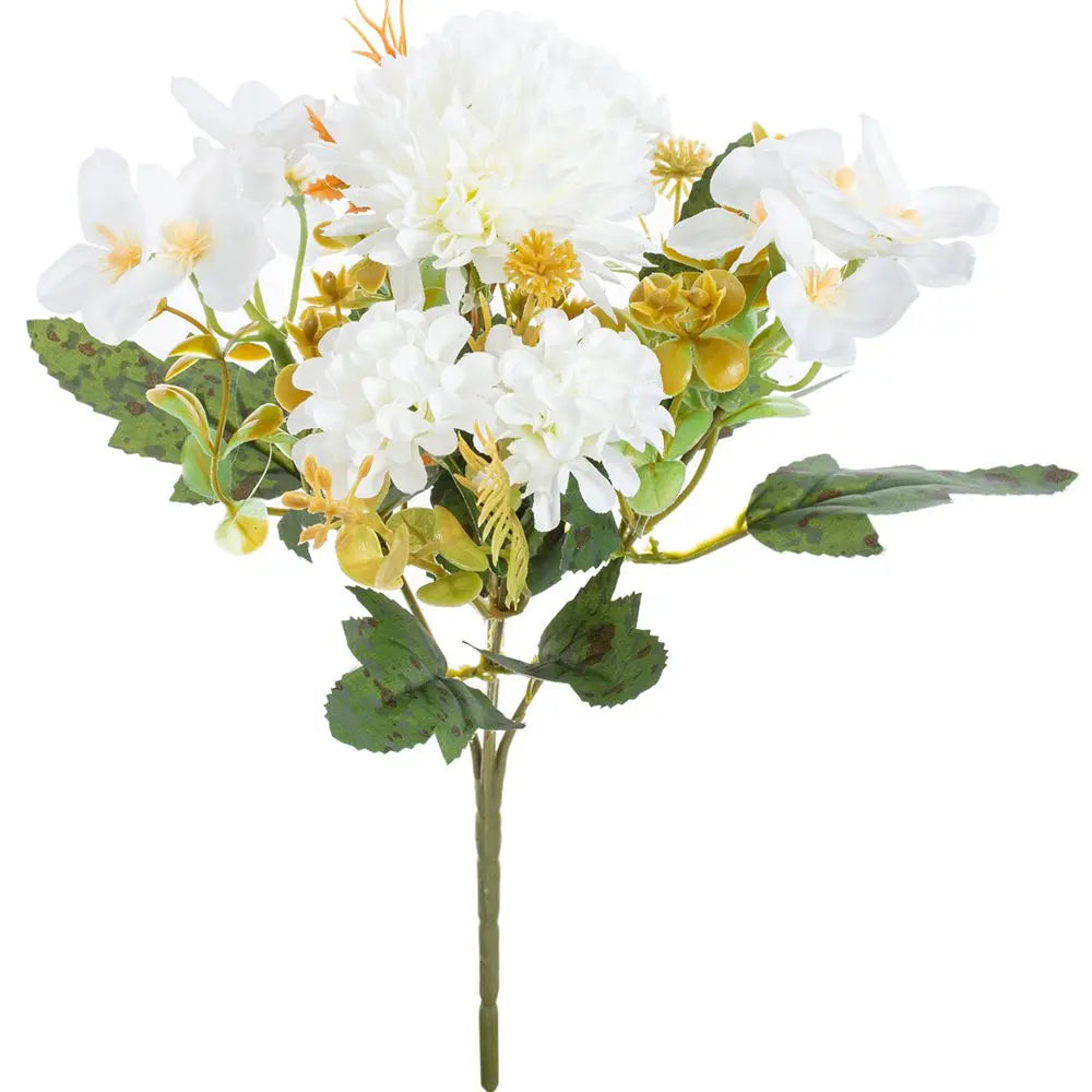 Silk Hydrangea Carnation Artificial Flowers – Wedding & Home Decor