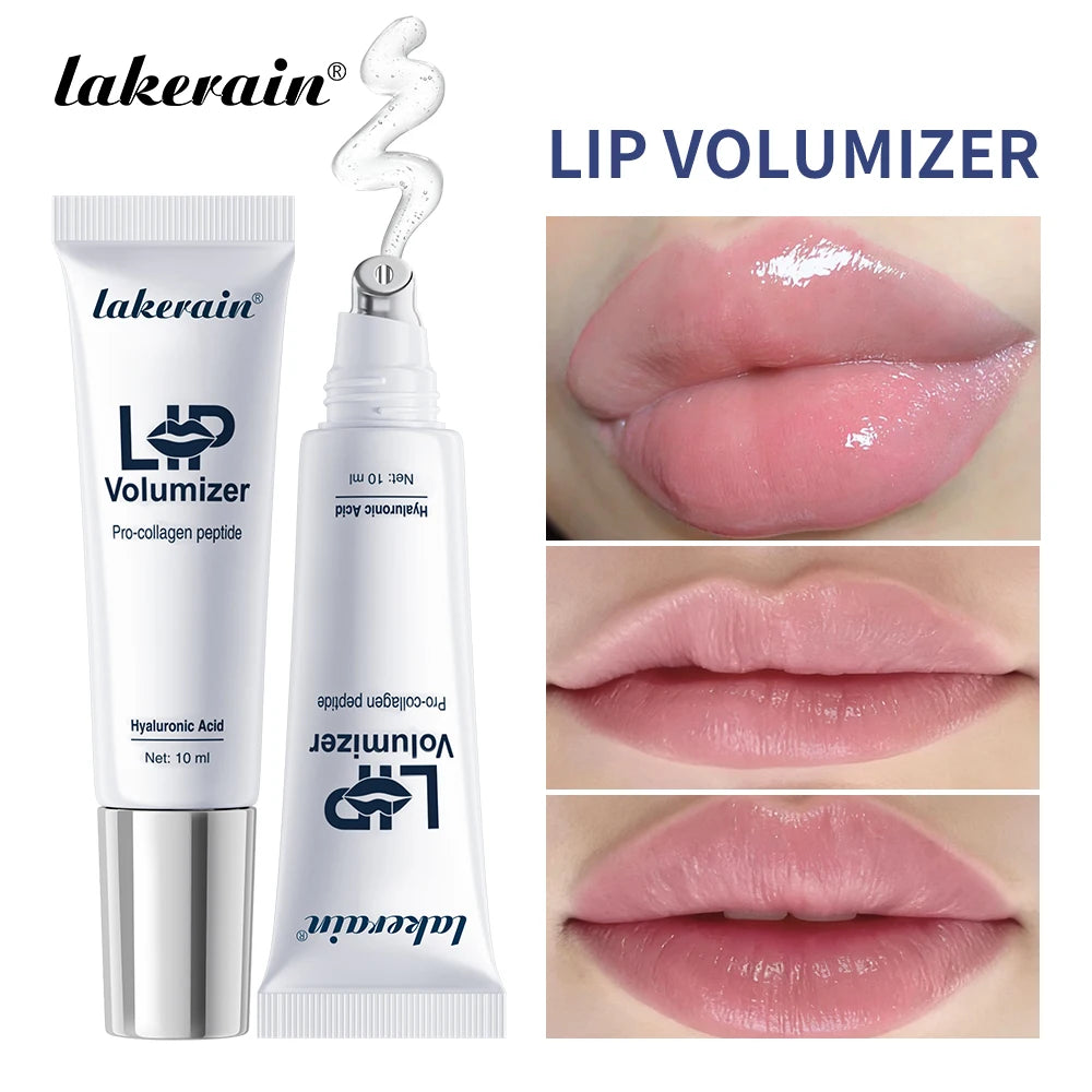 Hyaluronic Acid Lip Enriching Essence Visibly Plumping Deeply Hydration Clear Lip Contour Reduce Fine Lines Lip Volumizer Peaceful Pleasures Health and Wellness