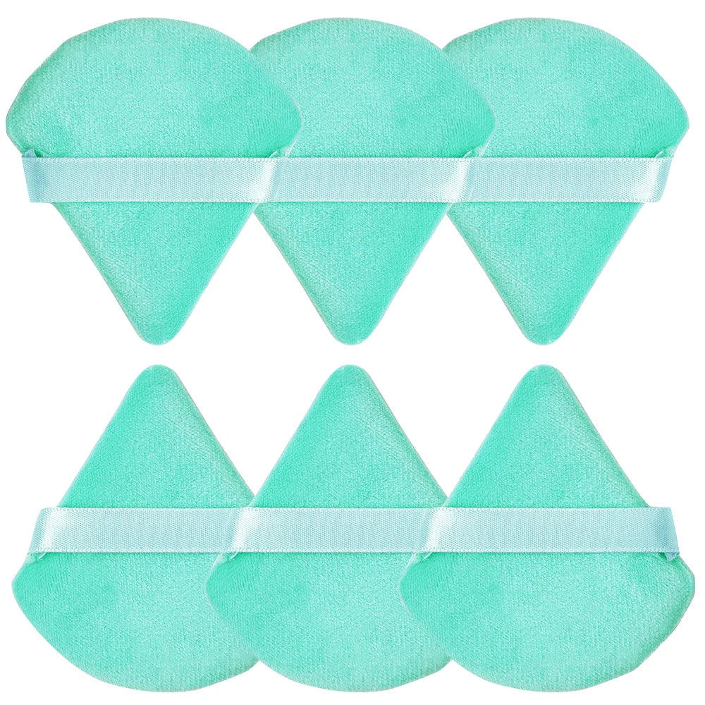 RUNTOIN Triangle Powder Puff Mini Finger Makeup Sponge 6-20 Pc