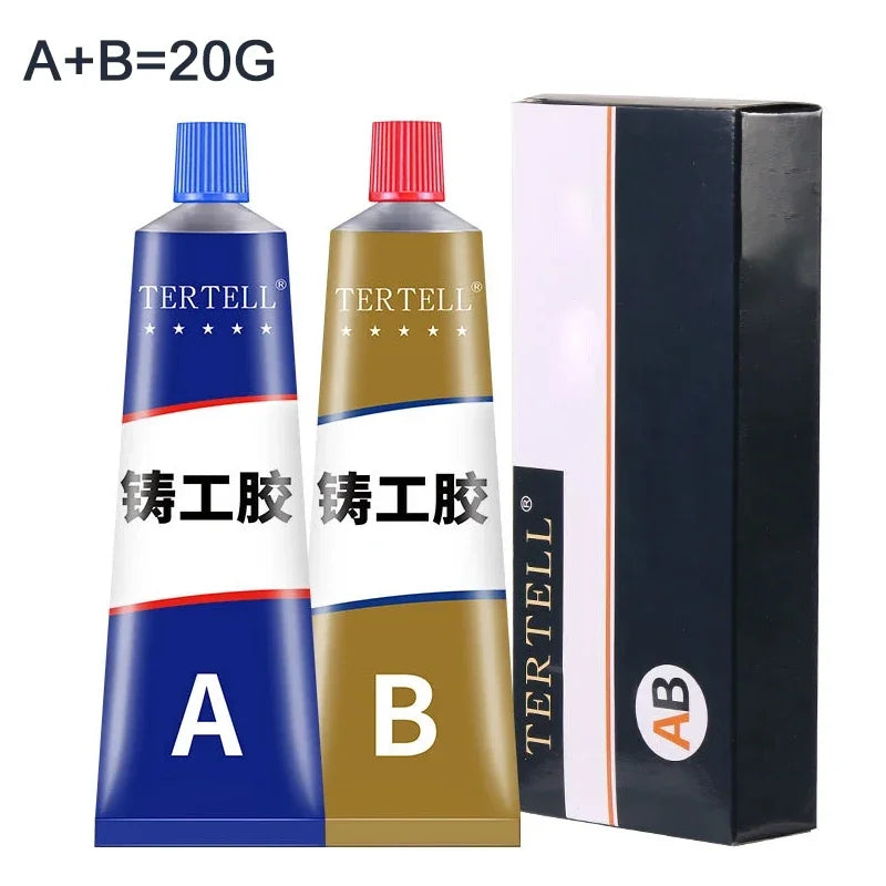 AB Type Glue Casting Super Strong Glue Sticks All Liquid Metal Repair Waterproof Waterproof Sealant Roof Waterproofing Welding Peaceful Pleasures Health and Wellness 20g