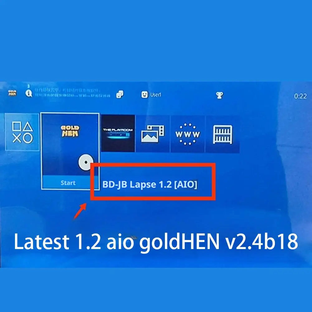 For ps4 Game Blu-ray Disc - Advanced Bootable CD for Firmware 9.0-12.02 Premium Quality Blu-ray Disc 1Set Peaceful Pleasures Health and Wellness